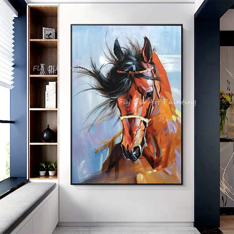 Большой Размеры 100% ручная роспись Золотой картина маслом на холсте Абстрактная