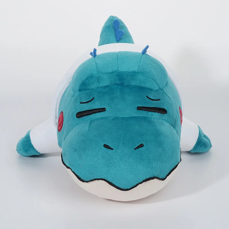 

30cm Cute Dinosaur Plush Dolls Blue Megamouth Monster Soft Comfortable Plush Toys Xmas Gifts for Kids Friends