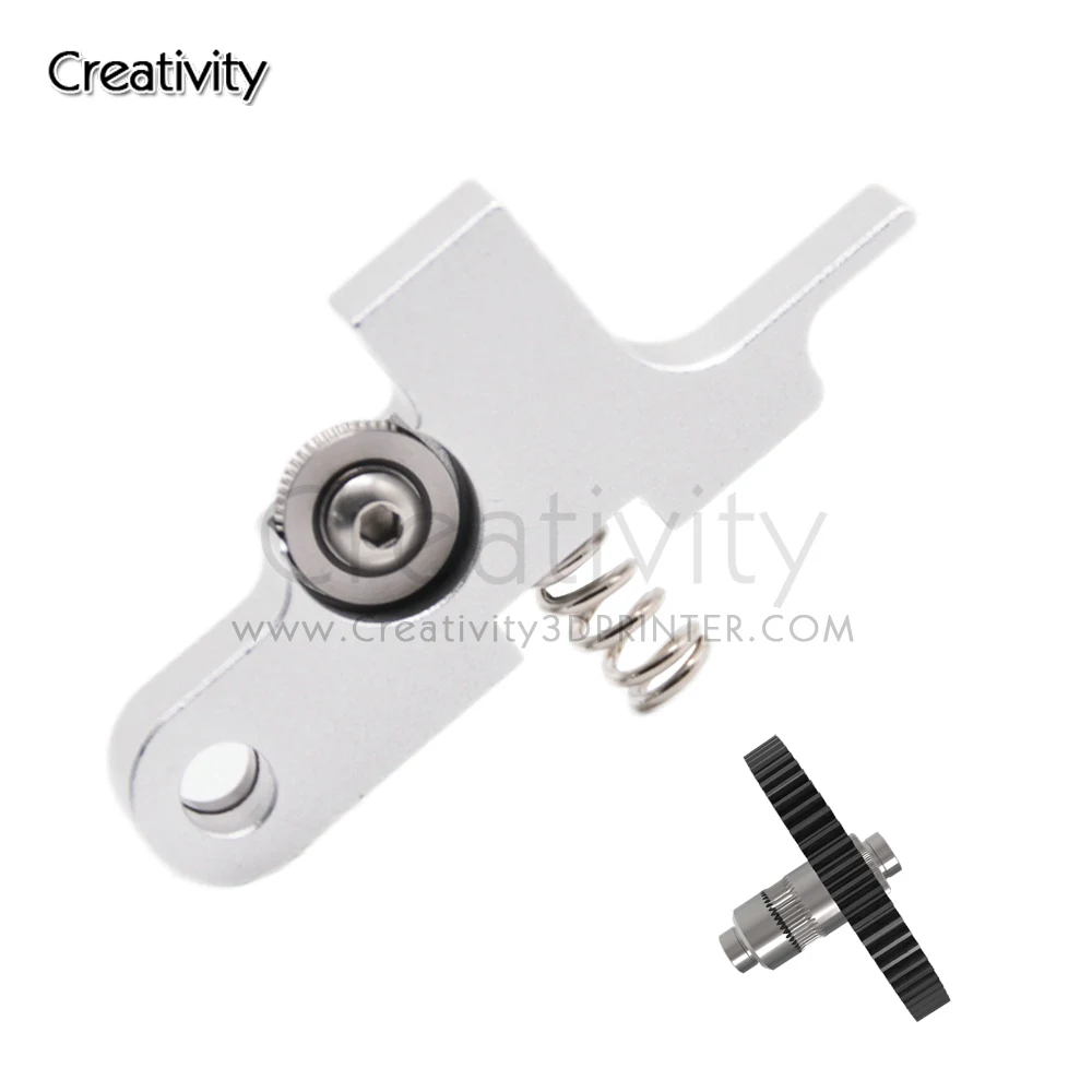 

3d Printer Parts For Artillery x1 Extruder Idler Arm and POM Gear with 66 Teeth for titan Aero Extruder Feeder Parts 1.75mm