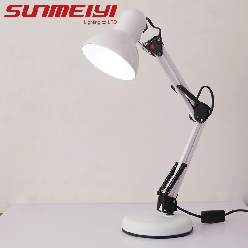 New LED Desk Lamps Eye-Care Folding Table Lamps Bedroom Bedside Reading Night Lights Black/White/Red lampara de noche dormitorio