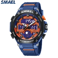 sport watches men military watch digital led light 50m waterproof wristwatch stopwatch clock for male 8069 quartz watch sports