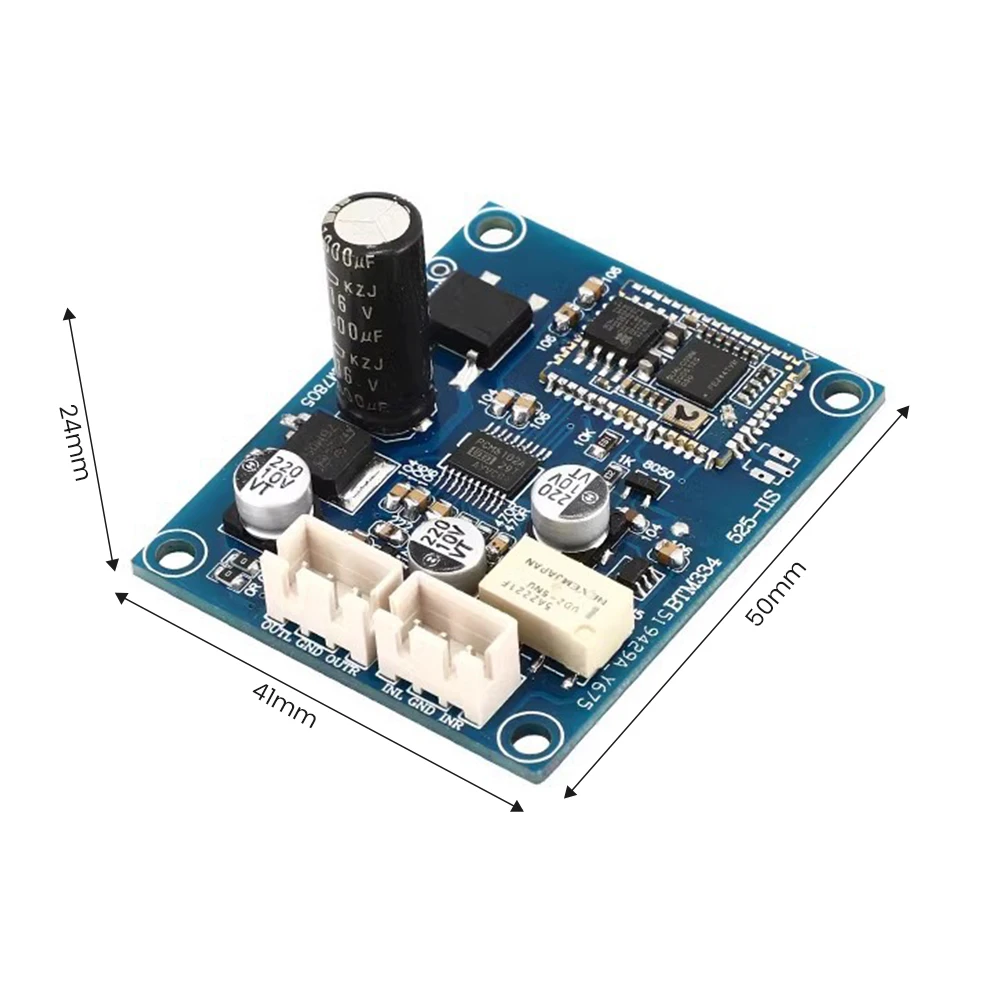 Фото Плата декодера AIYIMA Bluetooth 5,1 QCC5125 CSR8675 DAC аудио Плата Поддержка APTX/LDAC/ACC 24Bit/96K для дома «сделай сам» №3