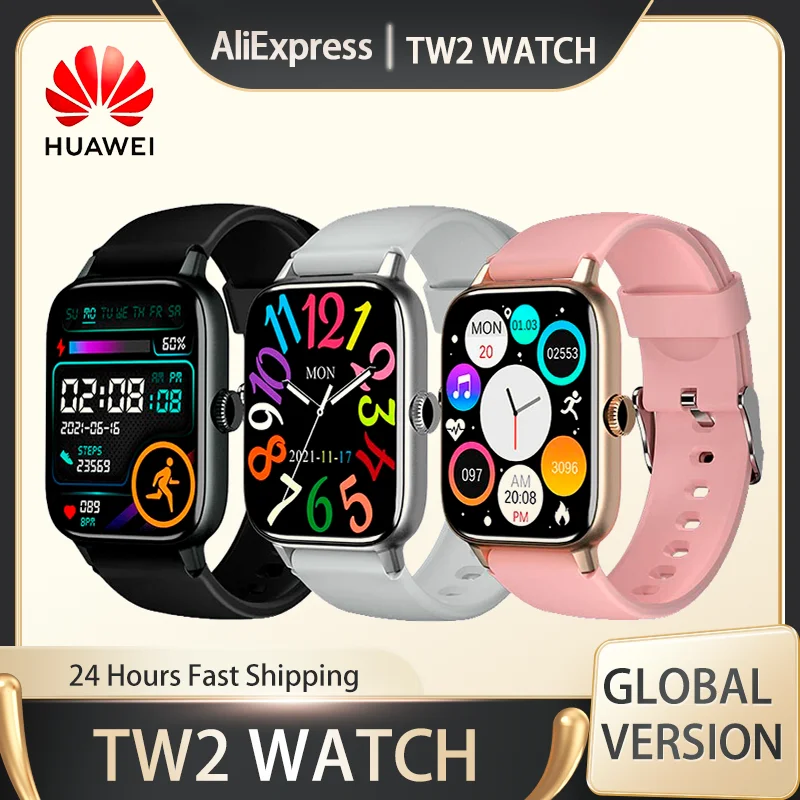 

Huawei Smart Watch TW2 NFC Access AI Voice 1.92 Inch Big Screen Heart Rate Monitoring Sports Bluetooth Call Men Women Smartwatch