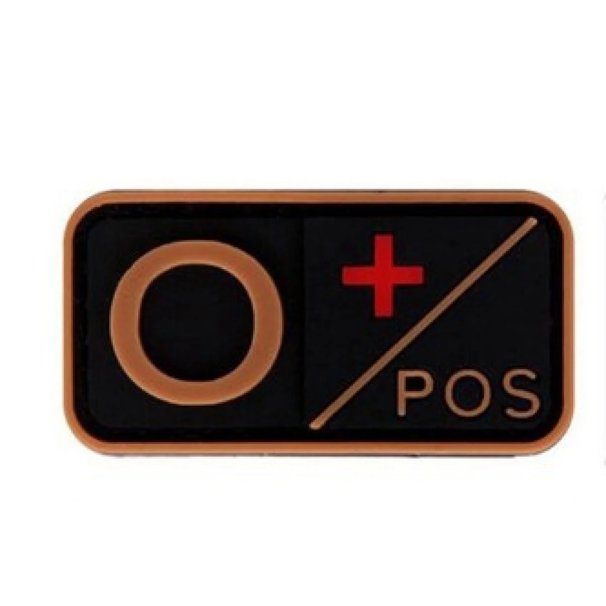 A B AB O Rh +-позитивная отрицательная 3D ПВХ нашивка в виде крови военный крючок и