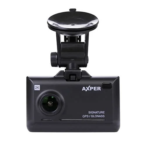 DVR with radar detector axper combo hybrid 2CH WiFi 2 cameras GPS GLONASS |