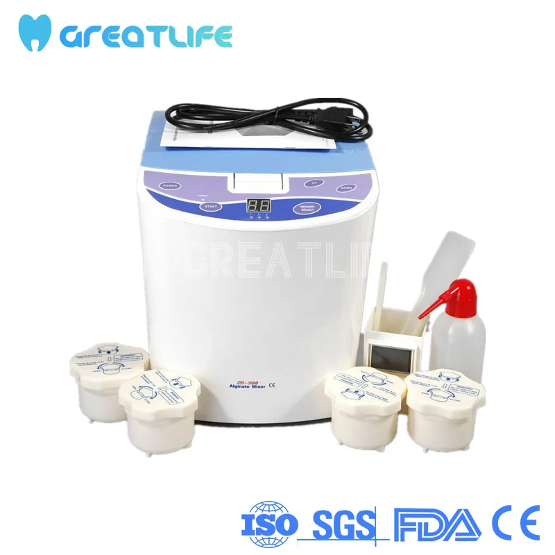 

Автоматическое лабораторное оборудование для фотографий, DB-988 Alginate, автоматический миксер стоматологический альгинатный миксер Alginate