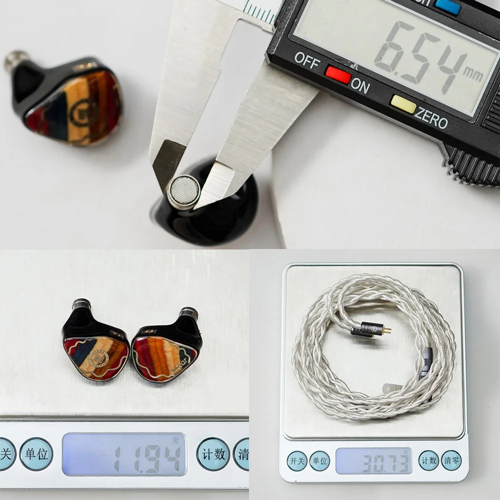 JUZEAR Dragonfly 81T 1DD + 8BA Hi-Fi наушники-вкладыши-мониторы гибридные драйверы IEM со сменными