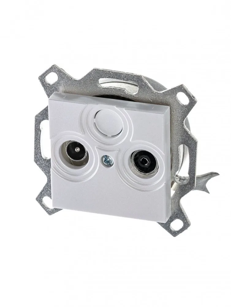 ABB Levit жемчуг  ледяной Розетка TV-R проходная 7дБ жемчуг 2CHH083607A6068 (art.: 3920bf798be85) - 3920bf798be85