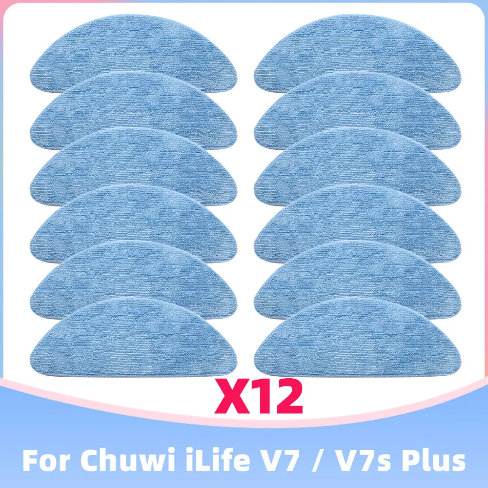 

For Chuwi iLife V7 / V7s Plus / ABIR X5 / Lefant M201 / Liectroux C30B / Proscenic 800T Mop Cloths Rag Robot Vacuums Spare Part