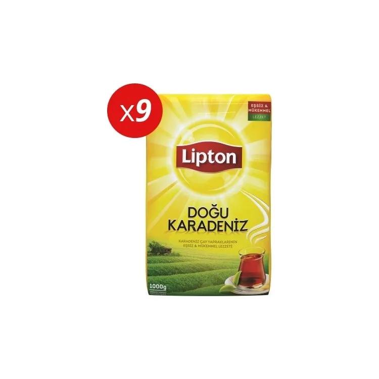 Lipton Восточно-черноморский объемный чай 1000грх9 шт