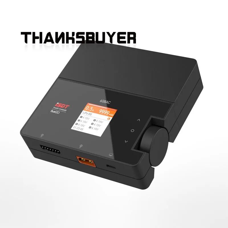 

Умное зарядное устройство ISDT 608AC AC 60 Вт DC 200 Вт 8A BattGo, зарядное устройство со съемным блоком питания