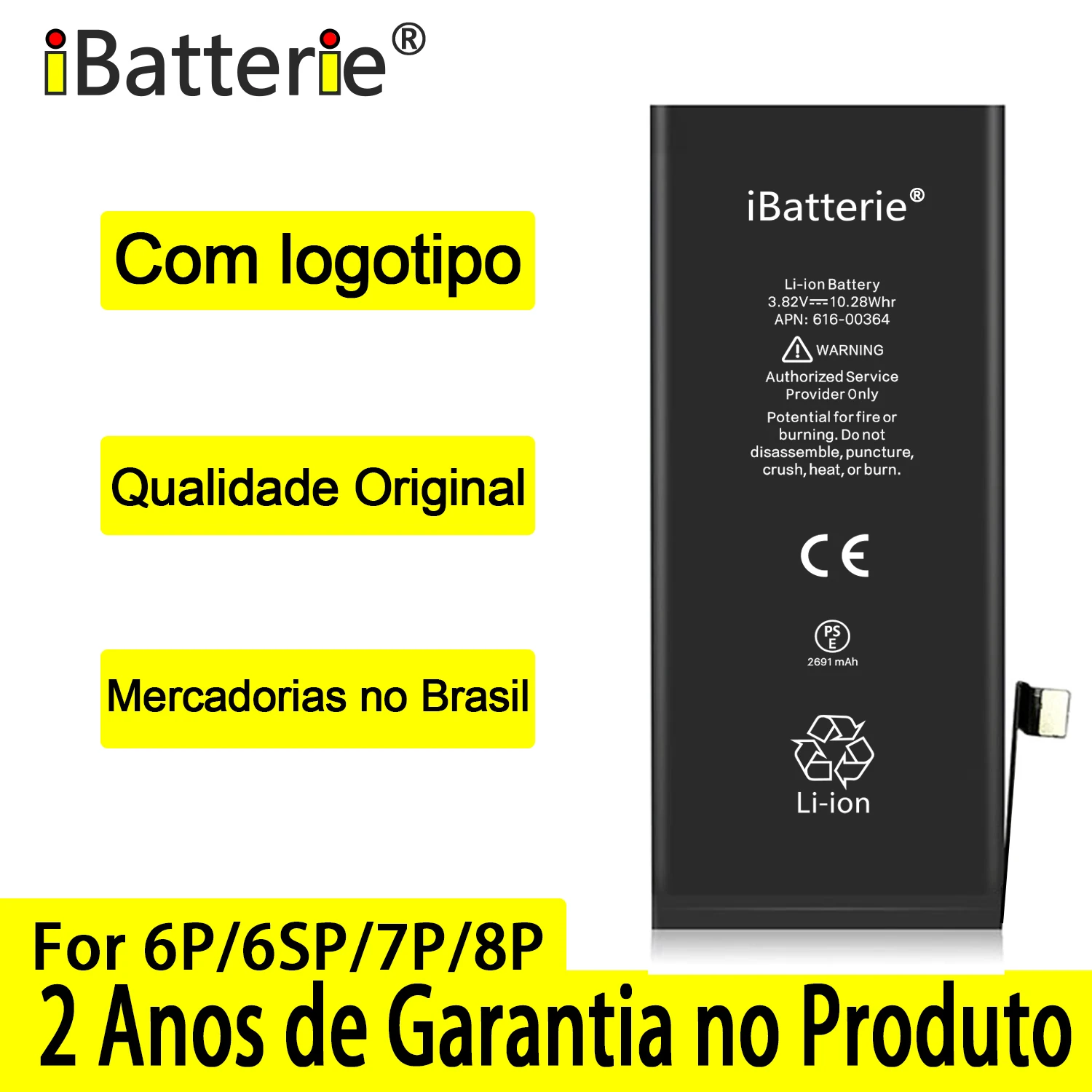 Enlarge 10pcs/lot iBatterie Original Quality For iphone 11 6s 7 8 Plus X XR XS MAX Replacement Bateria For iphone 11 12 Pro Max Battery