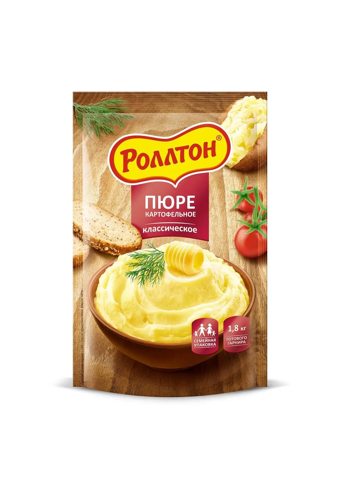 10 штук Пюре картофельное Роллтон