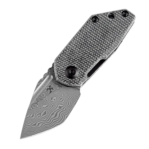 Складной нож Kansept RIO K3044D1 с дамасским лезвием