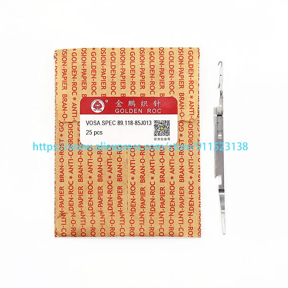 Фото 200 шт. Иглы GOLDEN ROC VOSA SPEC 89.118-85J013 для китайских компьютеризированных вязальных машин SHIMA SEIKI №3