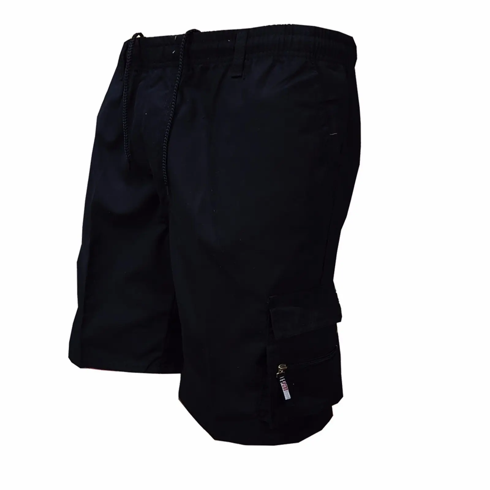 2023 summer New Mens Shorts Fitness Cotton Casual Drawstring Short Pants High Quality Shorts Men's Multi-pocket Sports Shorts