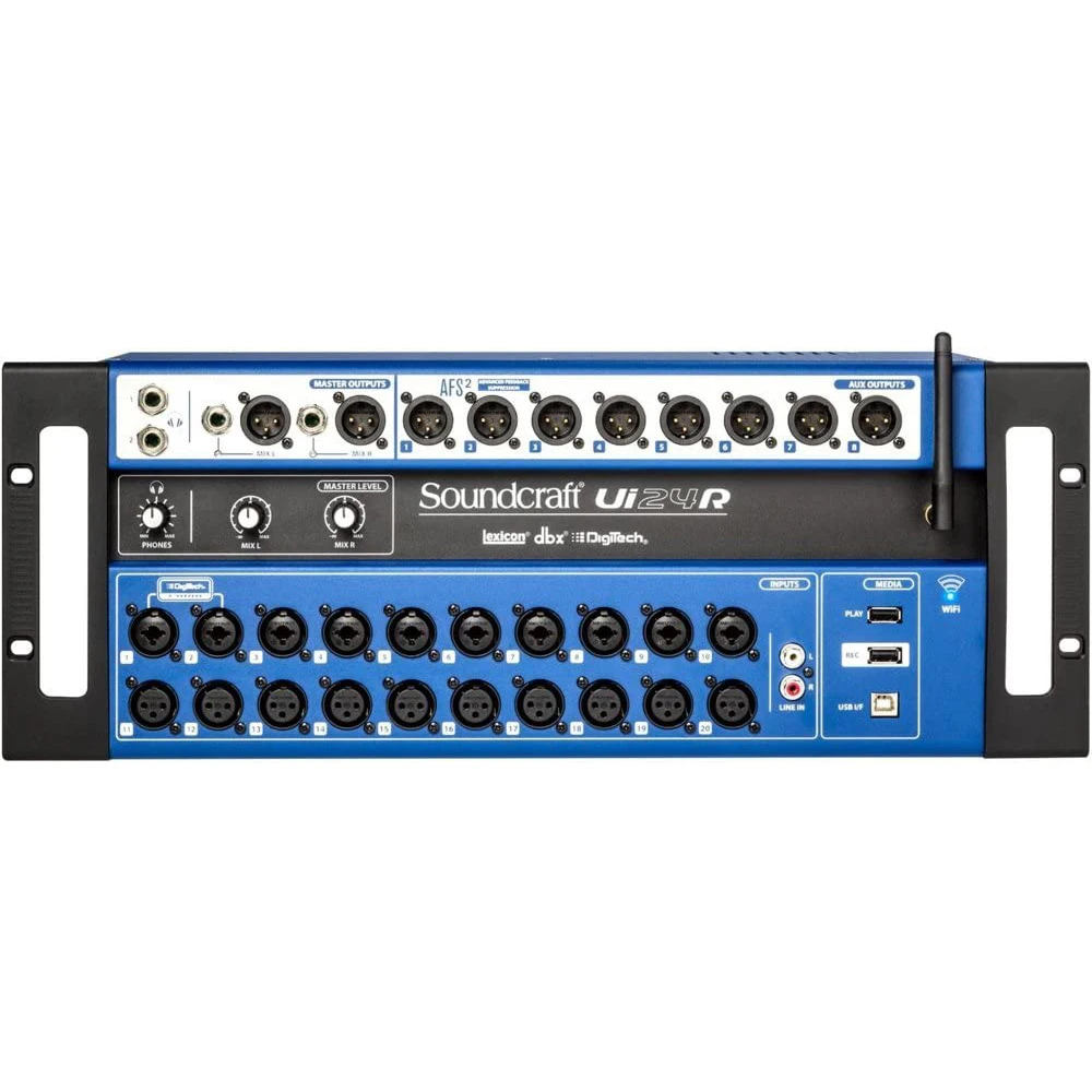 

(NEW NEW DISCOUNT) Soundcraft Ui24R 24-Channel Digital Mixer / Multitrack USB Recorder with Wireless Control