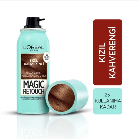 

L'Oréal Paris Magic Retouch White Bottoms Concealer Spray - Red Brown
