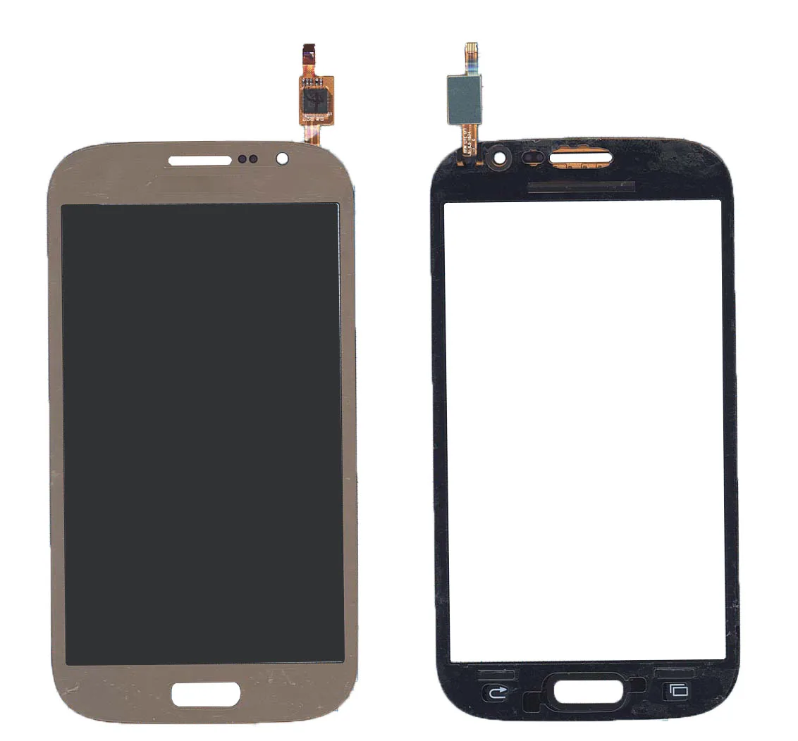 Сенсорное стекло (тачскрин) для Samsung Galaxy Grand Neo Duos GT-I9060 золотистое - купить по