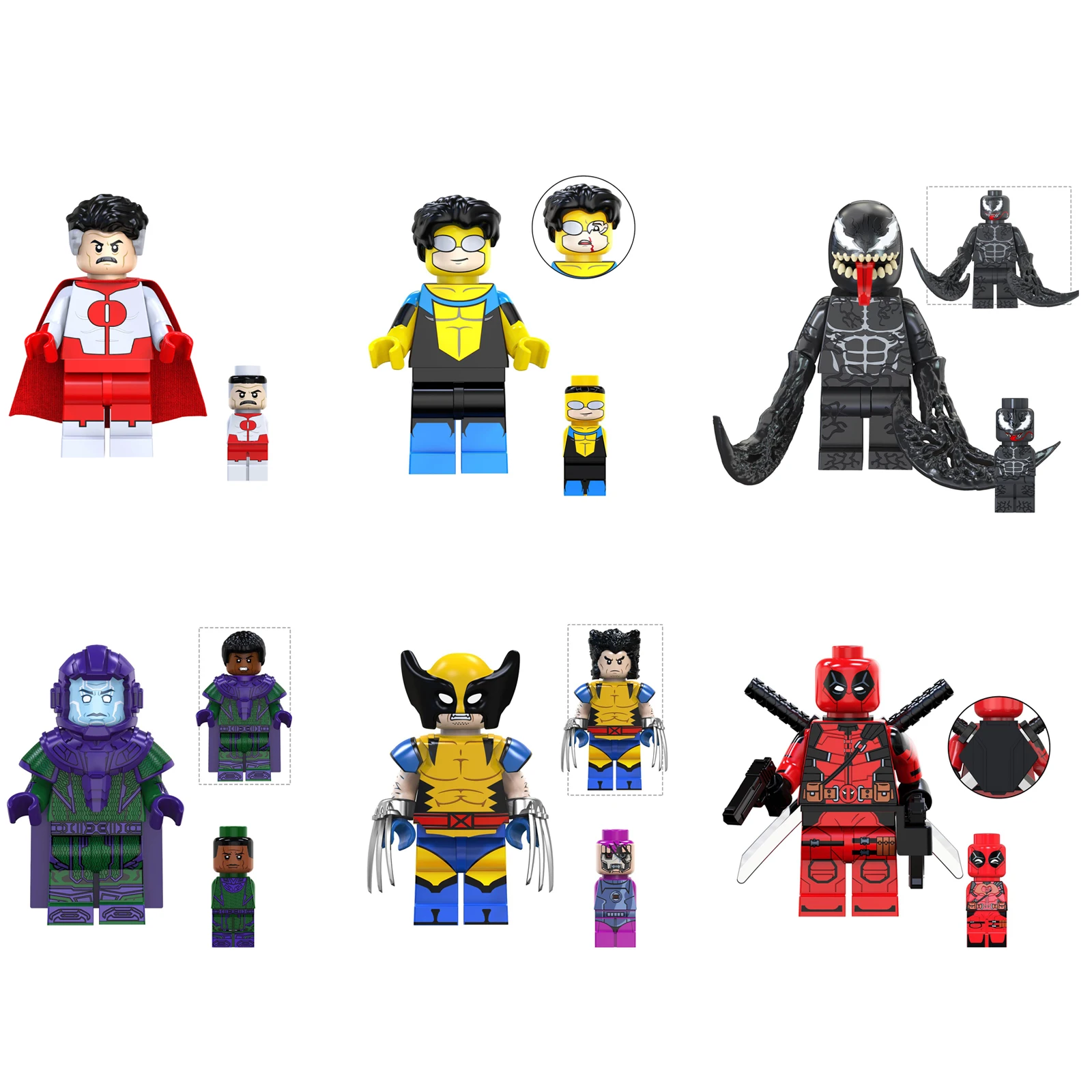 Игрушка-минифигурка из строительных блоков LEGO серии Marvel 2