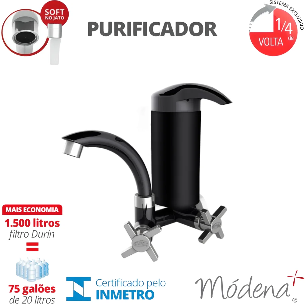 Очиститель воды кристальная стена 1/4 дюйма задний роскошный модуль датчик 1/2-3/4