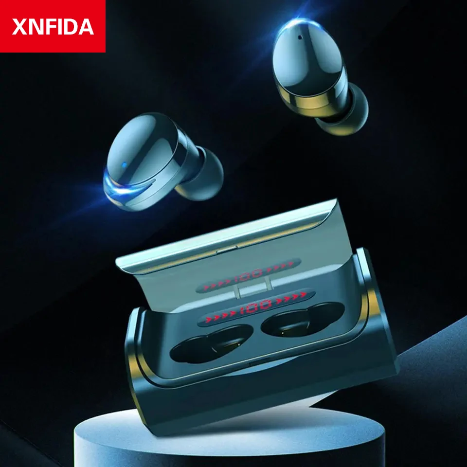 

Wireless Headphones Bluetooth In-Ear Headphones HIFI Music Binaural Sports Waterproof Headphones Portable Bluetooth Headphones