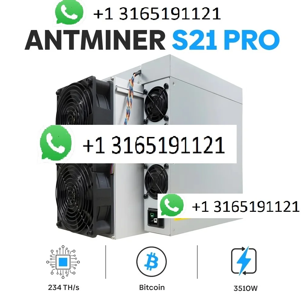 A. Новая распродажа! Купите 2 и получите 1 бесплатно новый Биткоин-Майнер S21 Pro Antminer