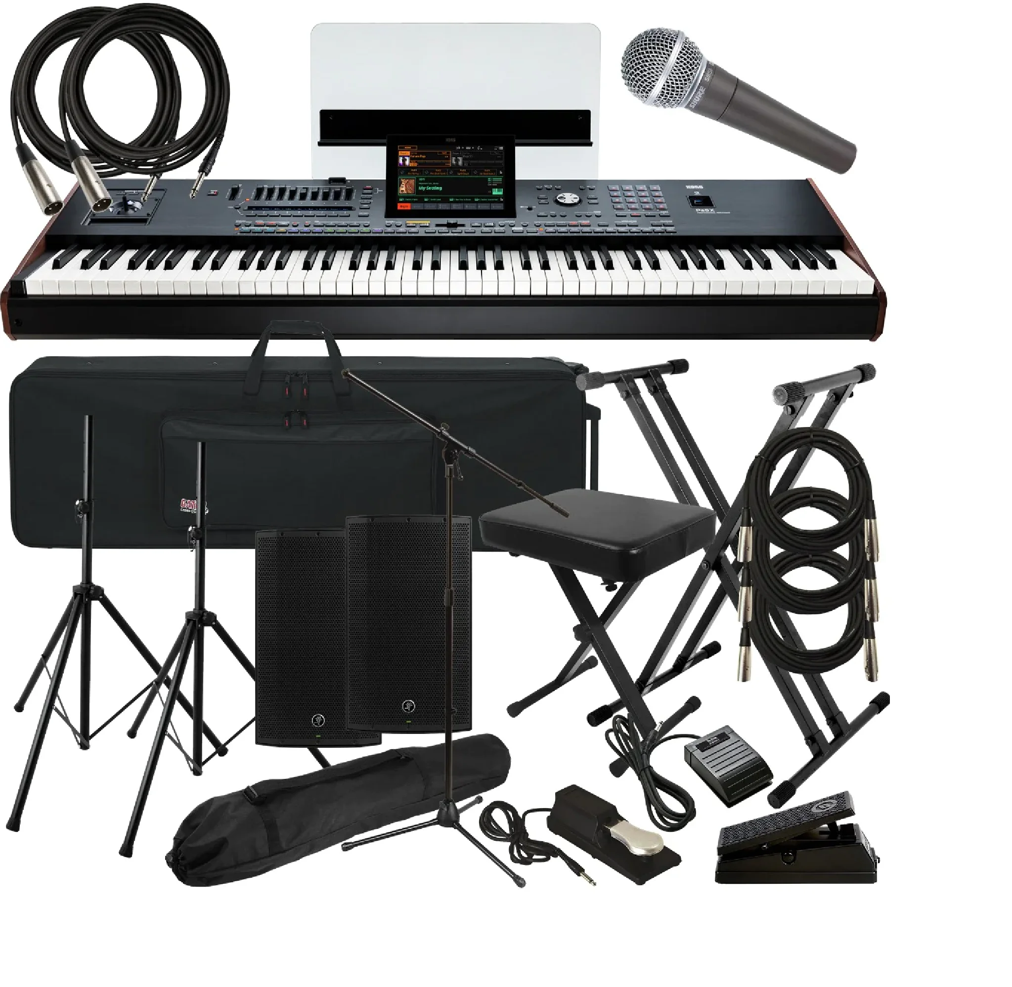 Совершенно новая 88-клавишная профессиональная клавиатура для рабочей станции Korg