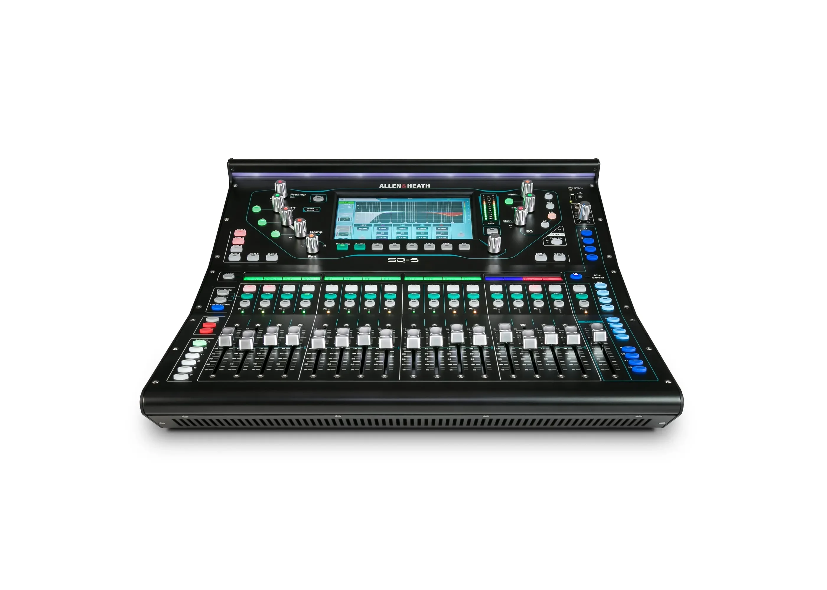 

100% OFFICIAL Wholesale For New ALLEN & HEATH SQ-7 DIGITAL MIXER + Shure BLX24 Vocal Wireless System With SM5
