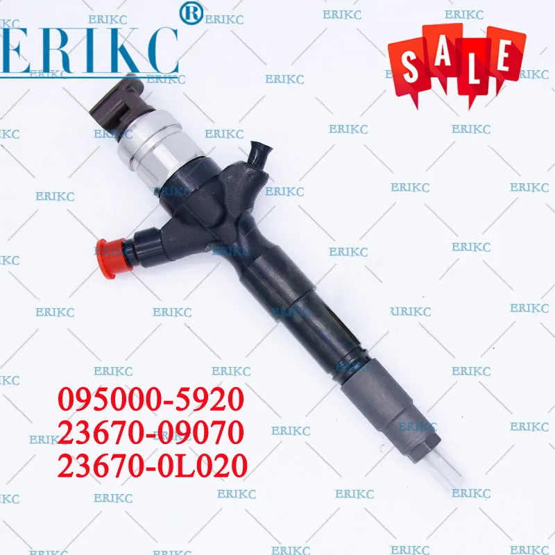 

095000-5920 23670-0L020 23670-09070 Diesel Engine Injector Nozzle 095000 5920 Common Rail Inyector Assy 5920 for 1kd Toyota