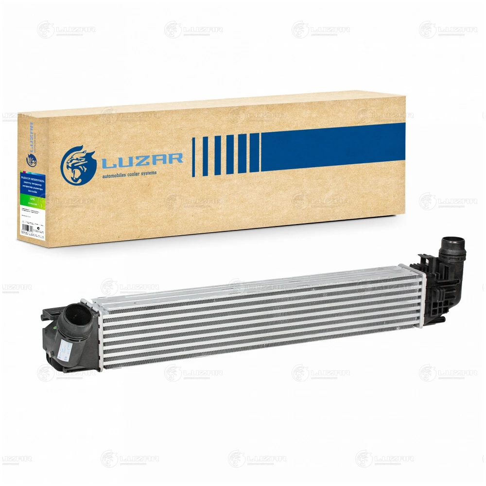 ОНВ (радиатор интеркулера) для а м Renault Duster (10-) 1.5dCi MT (LRIC 0910) LUZAR LRIC0910 Интеркулеры