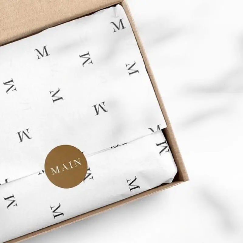 Печатная бумага для упаковки подарков 1000 шт