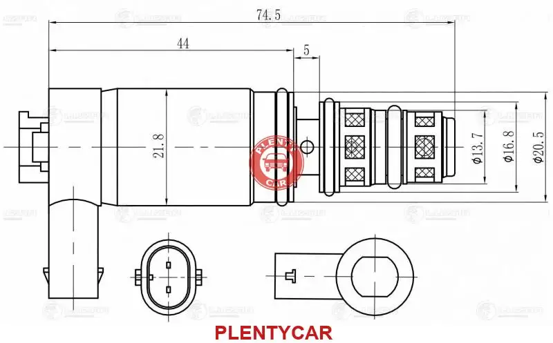 Lccv 2103_клапан регулирующий компрессора! opel astra j Luzar LCCV2103