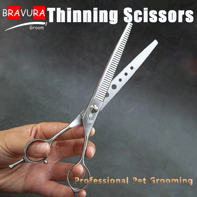 Pet Grooming Thinning Scissors Shears 7Inch Professional for