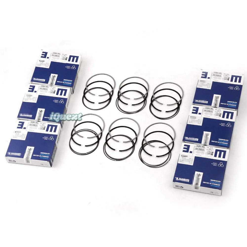 

6 комплектов поршневых колец STD Mahle для Audi S5 A6 C7 A7 A8 Q7 3.0 TFSI CRE CTD EA837 06E 198151 АА