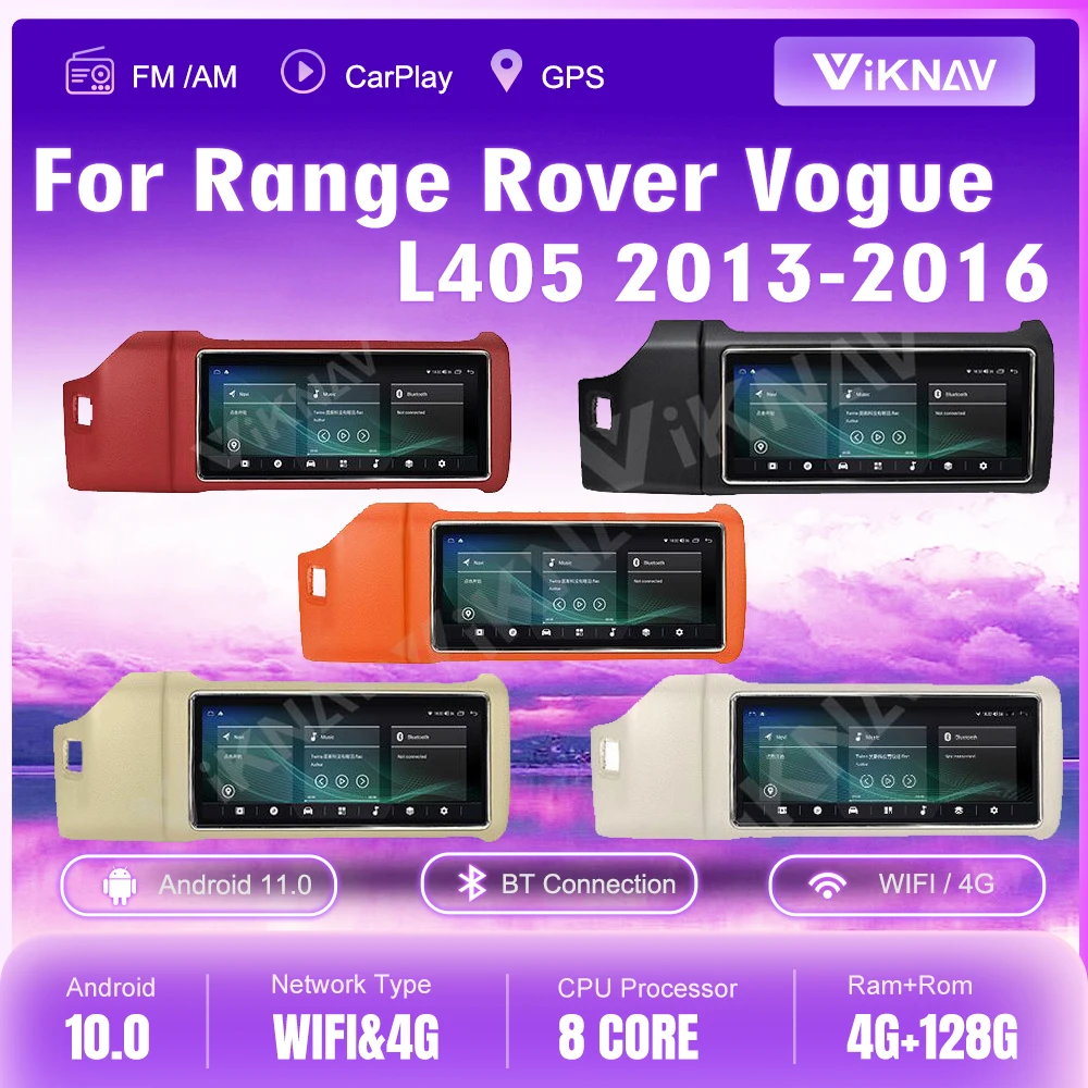 

Автомобильный радиоприемник на Android 11 для Range Rover Vogue L405 2013-2017, автомобильный рекордер, климатический контроль, сенсорный ЖК-экран, панель упр...
