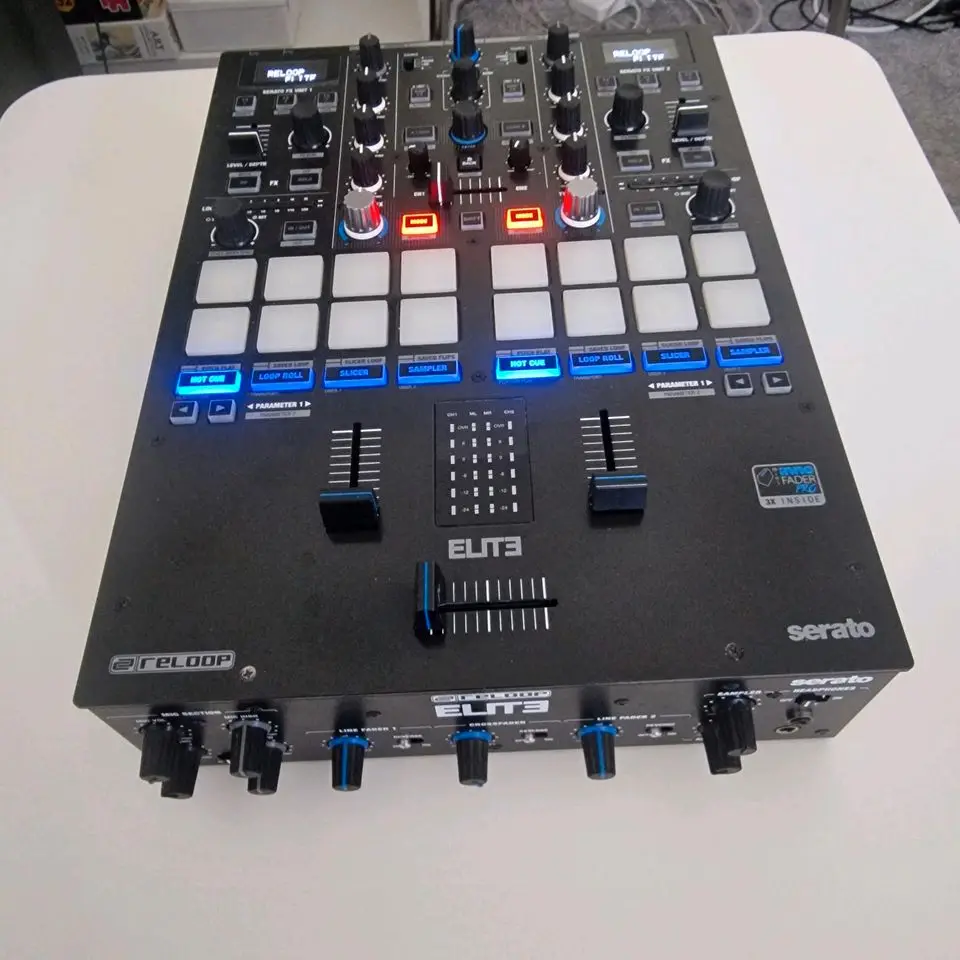 

100% SUMMER DISCOUNT SALES ON Reloop Elite 2-channel DVS Mixer for Serato B-stock