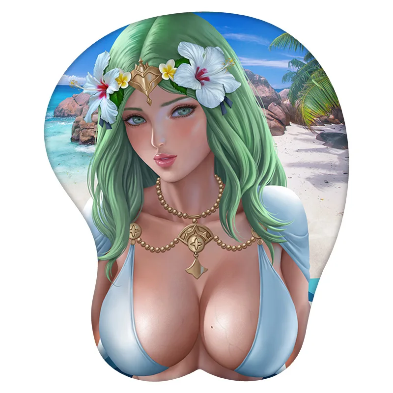 

3D Mouse Pad Rhea Fire Emblem Anime Wrist Rest Silicone Sexy Creative Gaming Mousepad Mat