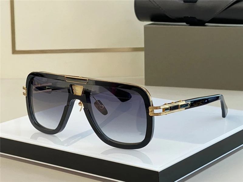 Sunglasses For BEM Men Summer Style Anti-Ultraviolet Retro Plate Rectangle Frame Fashion Glasses Random Box