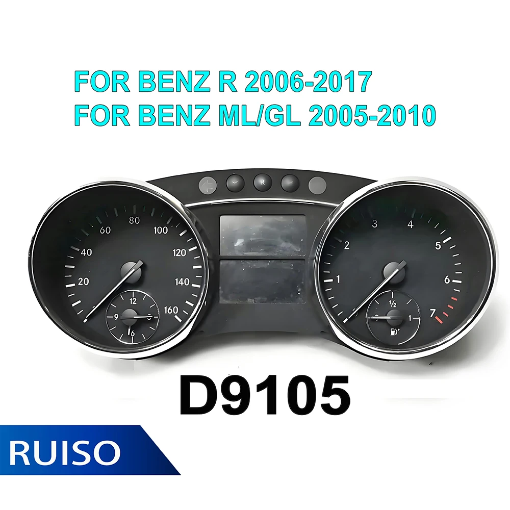 

Ruiso Автомобильный цифровой прибор для Benz R ML GL G GLE GLS ЖК-дисплей Цифровая приборная панель плеер Монитор Панель Виртуальный измеритель скорости кабины