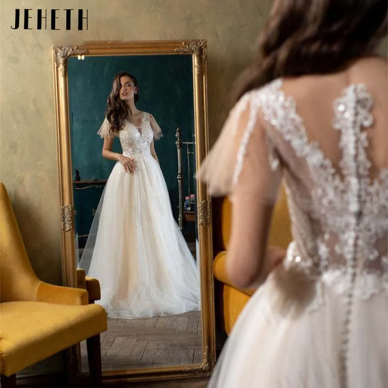 Рисунок 2 - Женское кружевное свадебное платье JEHETH