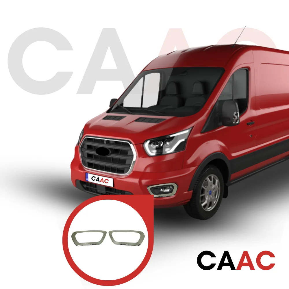 

FOR FORD TRANSIT 4 VAN 2019-LAMP FRAME COVER TRIM CAR ACCESSORIES SİS FARI REPLACEMENT PARÇA FRONT GRILLE BUMPER BOTTOM TRIM MODIFIED
