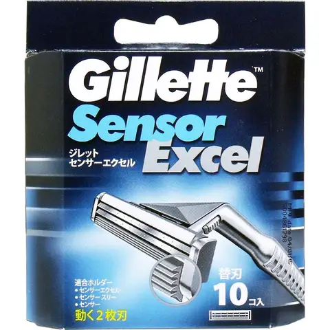 Запасное лезвие Gillette Sensor Excel x 3 шт. в наборе