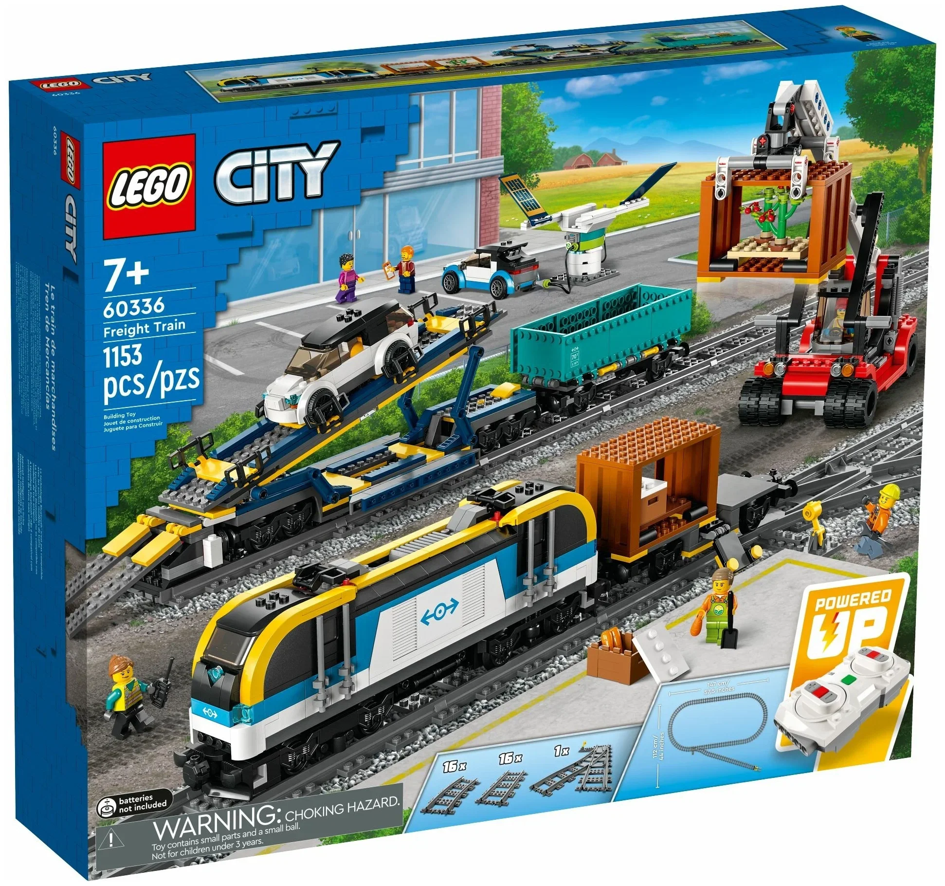 Конструктор LEGO City 60336 Товарный поезд ( %100 оригинальный ) |  AliExpress