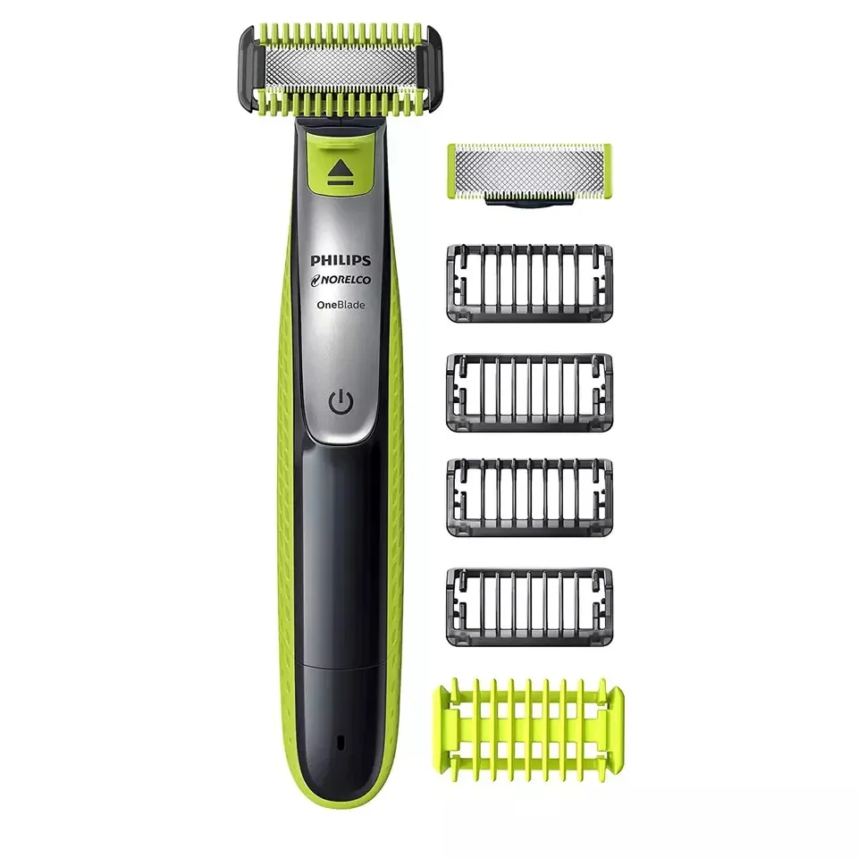 

100% Best Quality Buy 2 Get 1 Free Norelco OneBlade Face + Body Hybrid Electric Trimmer and Shaver, QP2630/70