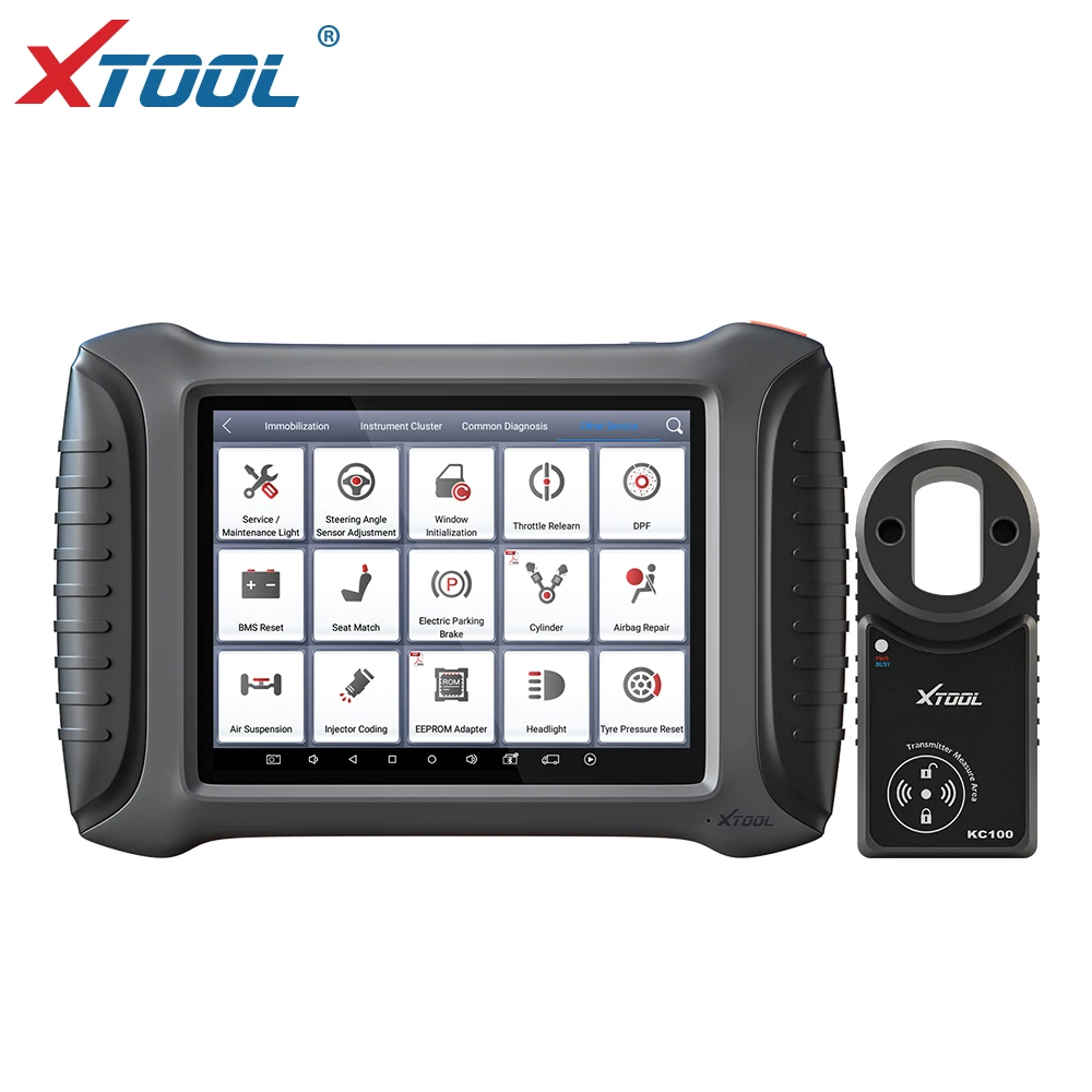 

XTOOL X100 PAD3 OBD2 Key programmer Work for Toyota all key lost with VW 4th and 5th immo OBD2 diagnostic functions