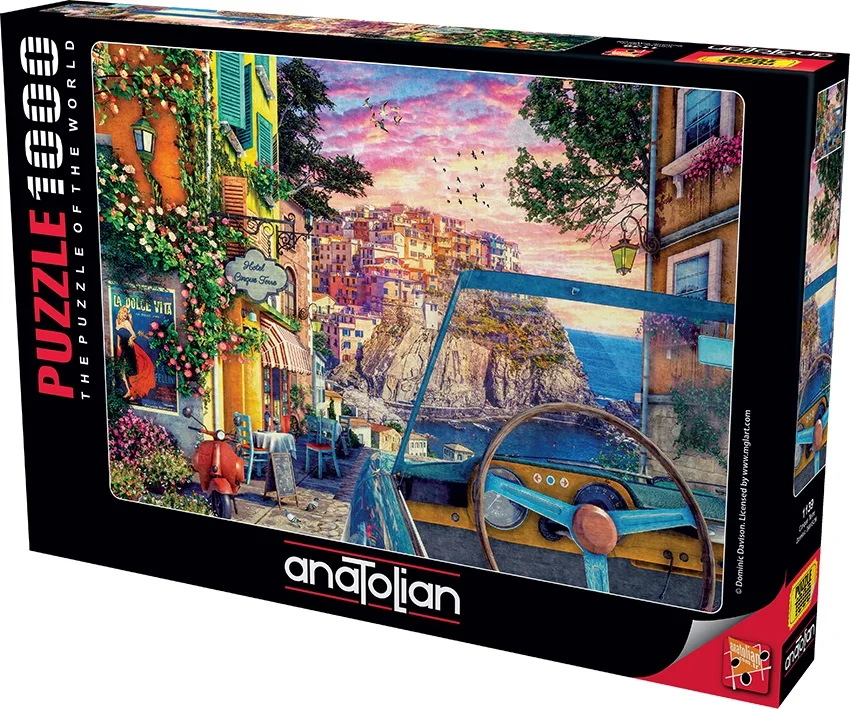 

Головоломка Anatolian из 1000 элементов, пять планшетов, высокое качество, искусственное украшение, образовательная игра для взрослых и детей, 66x48 см