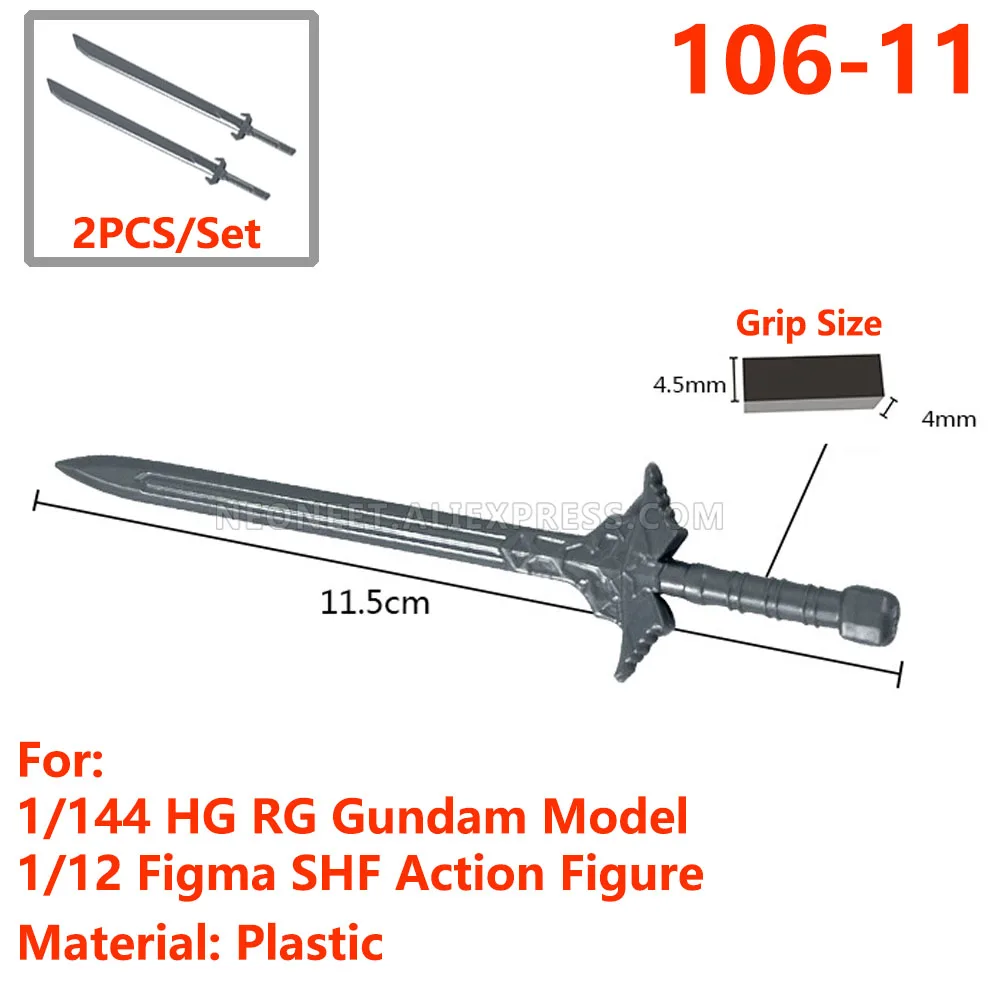 Для 1/144 HG RG Gundam Модель 1/12 Figma SHF FAG MSG AGA экшн-фигурка Меч Лезвие FGO Сан убийца демонов