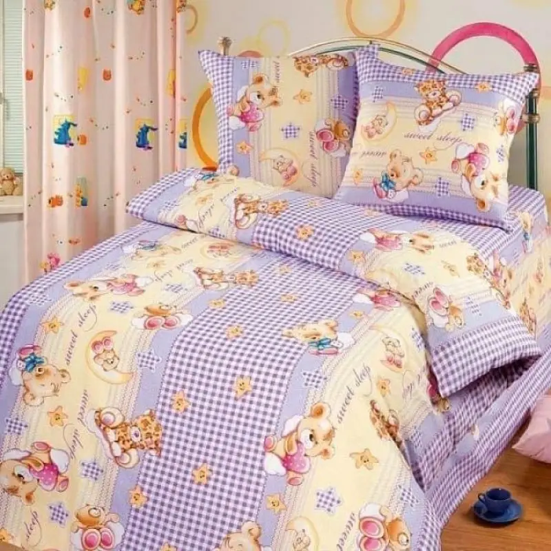 Детское постельное белье Бязь &quotАрт Дизайн&quot в кроватку &quotСладкий сон&quot | Дом и