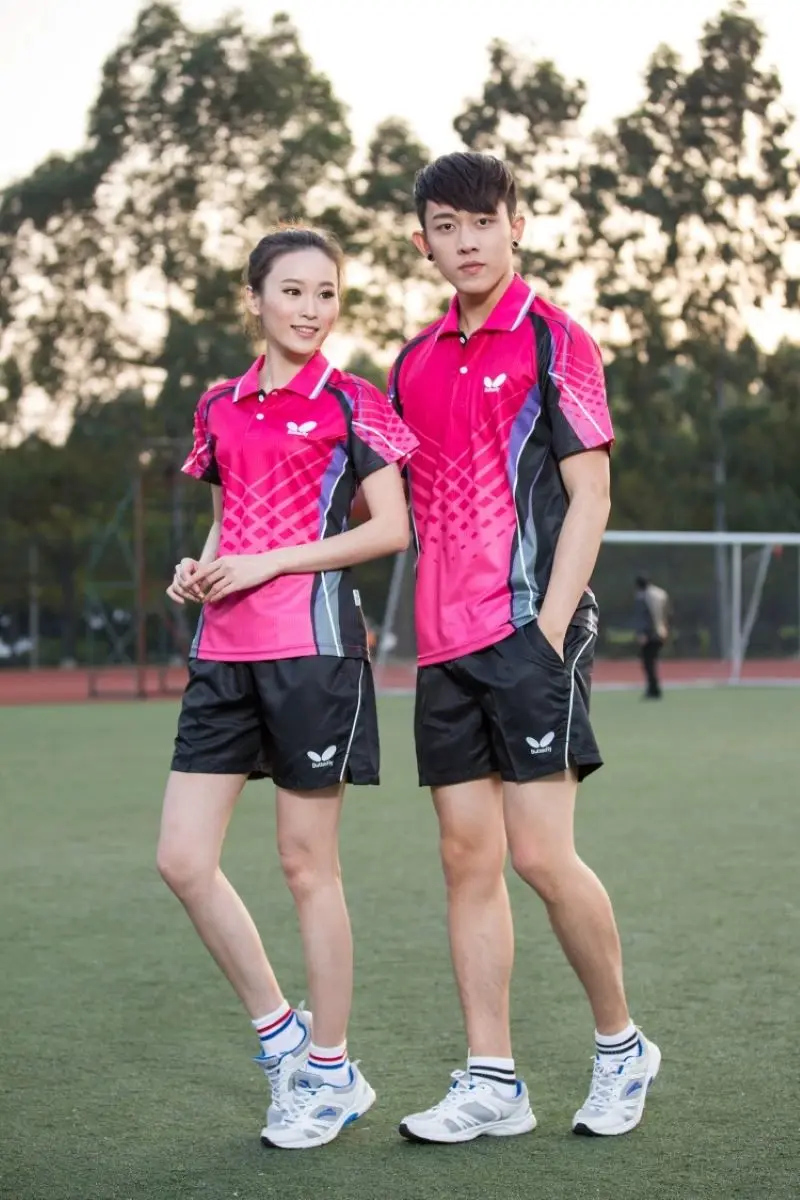 Men Women Tennis T Shirt , Girls Boys Tee Shirts Tennis Sportwear , Youth Badminton Kits Shorts , Table Tennis Training uniform